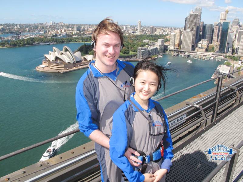 Sydney bridge climb travel writing job