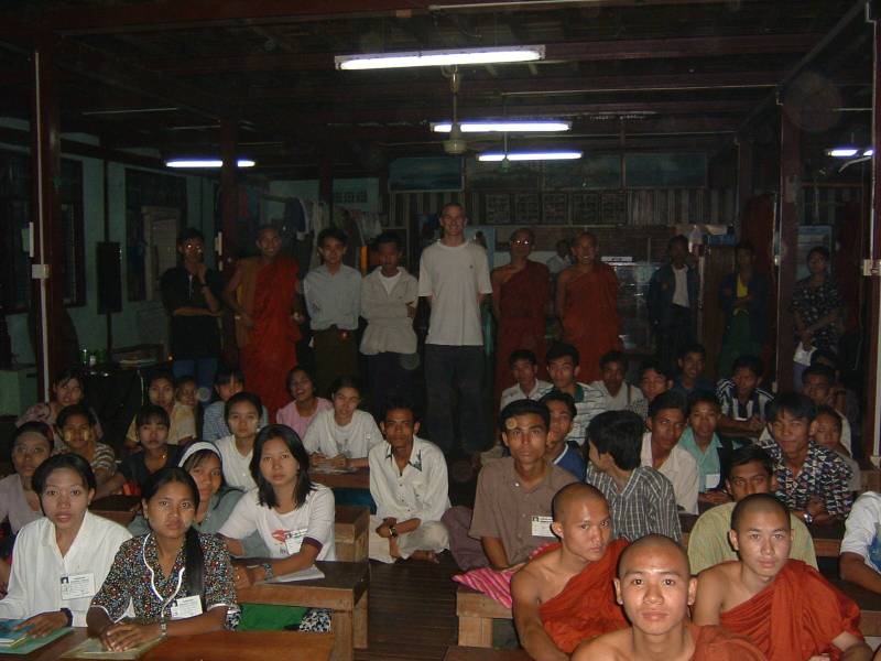 Burma monastery travel writing job